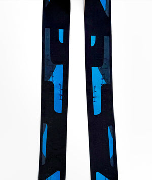 Jazz Abstract Necktie Blue
