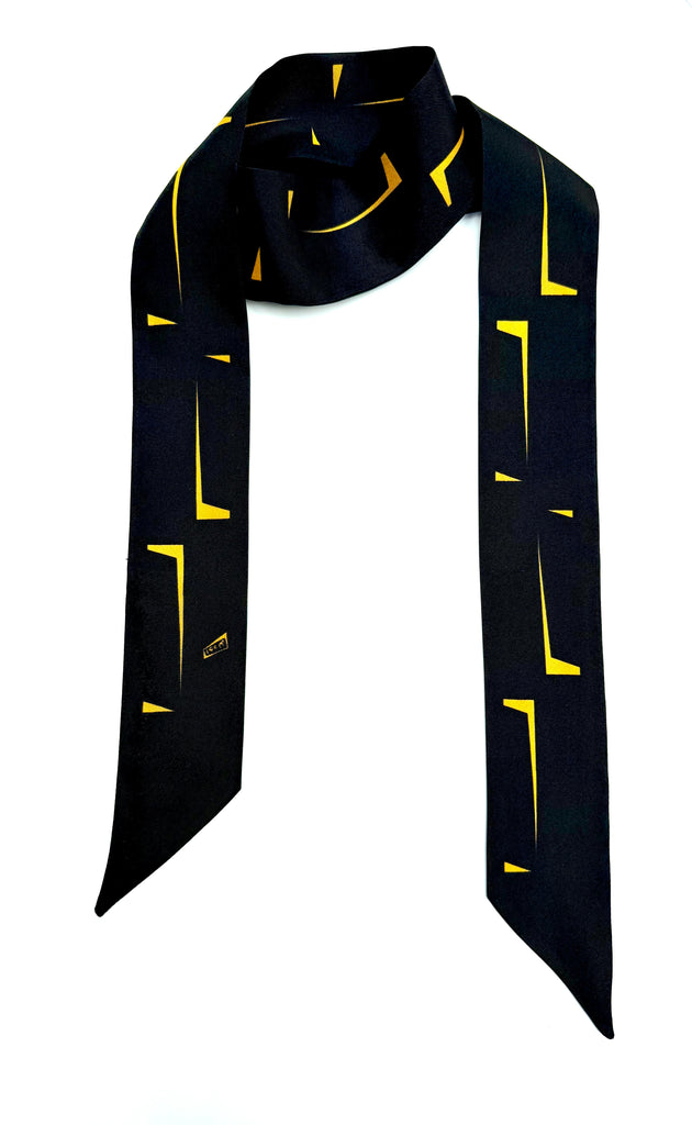 Openings Yellow Unisex Necktie